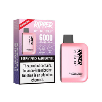 RUFPUF RIPPER POPPIN PEACH RASPBERRY ICE